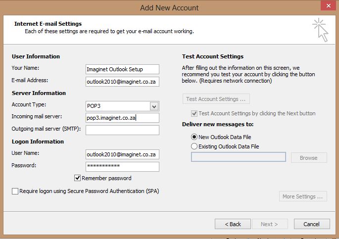 Outlook - POP3 Settings.JPG